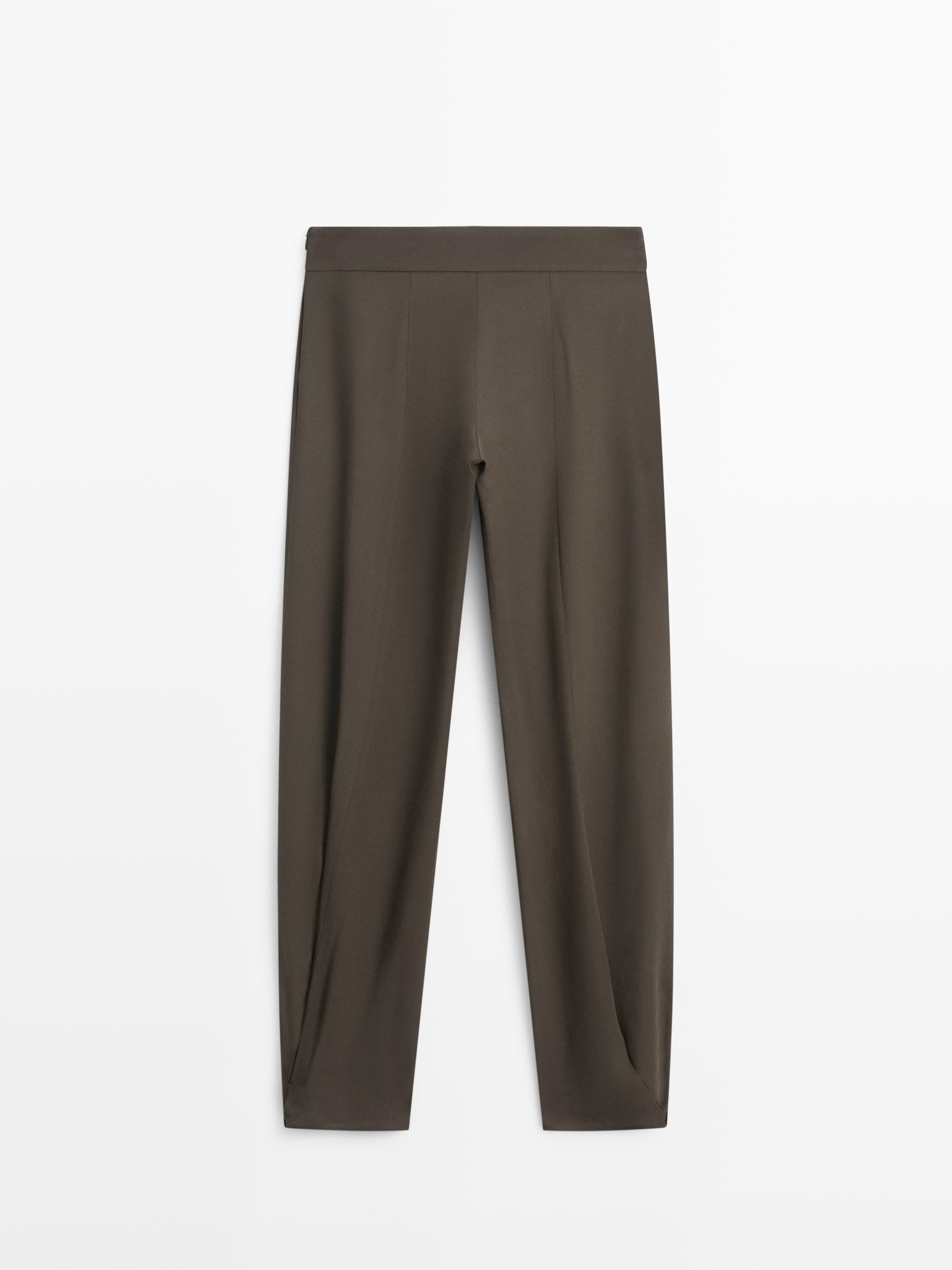Flowing sarouel trousers