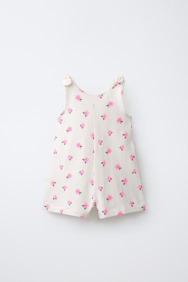 MONO CORTO FLORES - Crudo de Zara
