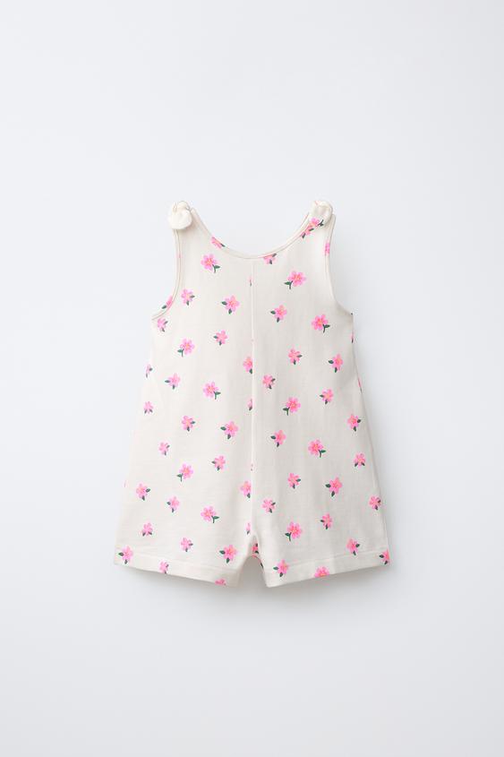MONO CORTO FLORES - Crudo de Zara - Imagen 0