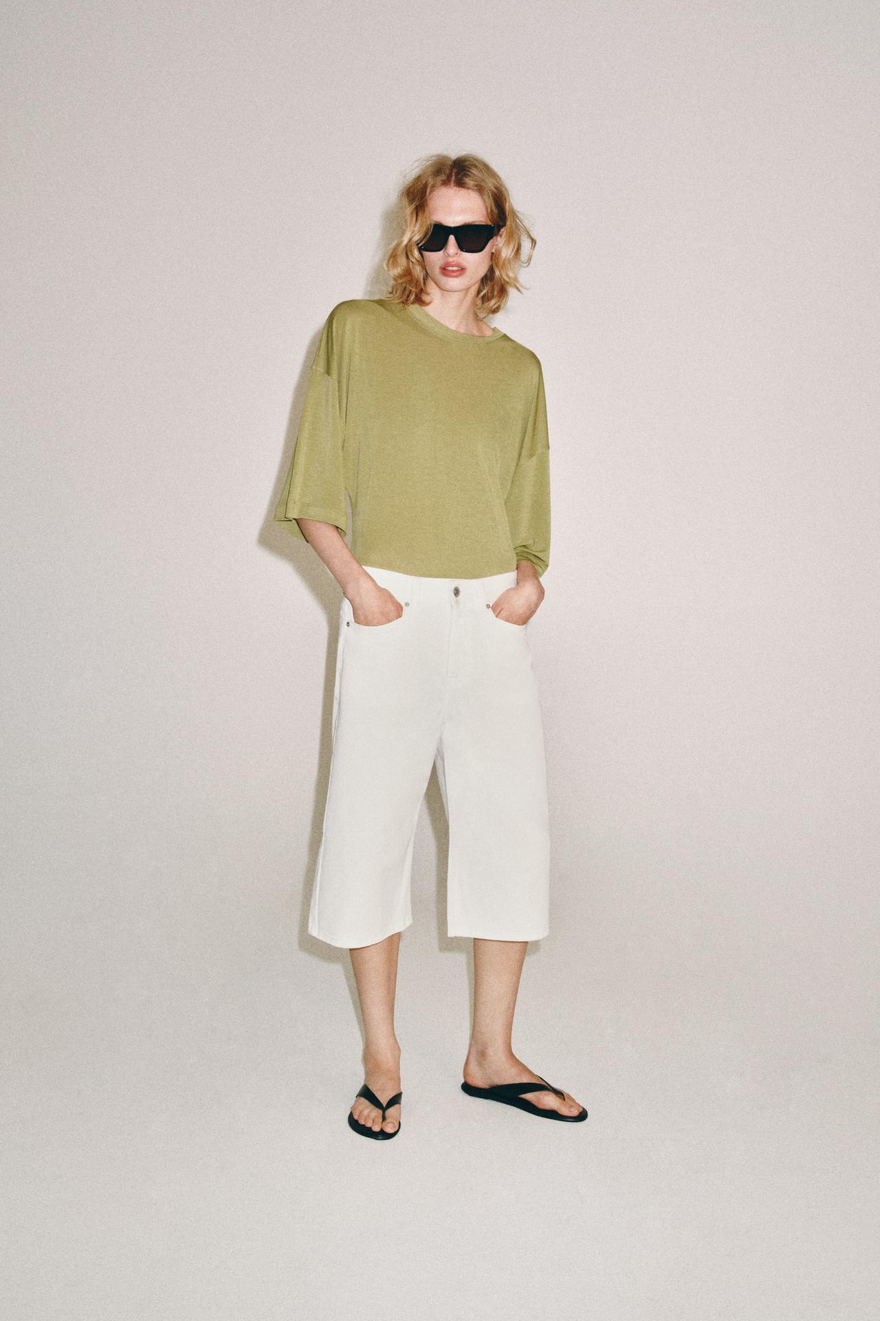 SHORT SLEEVE BODYSUIT — Olive green
