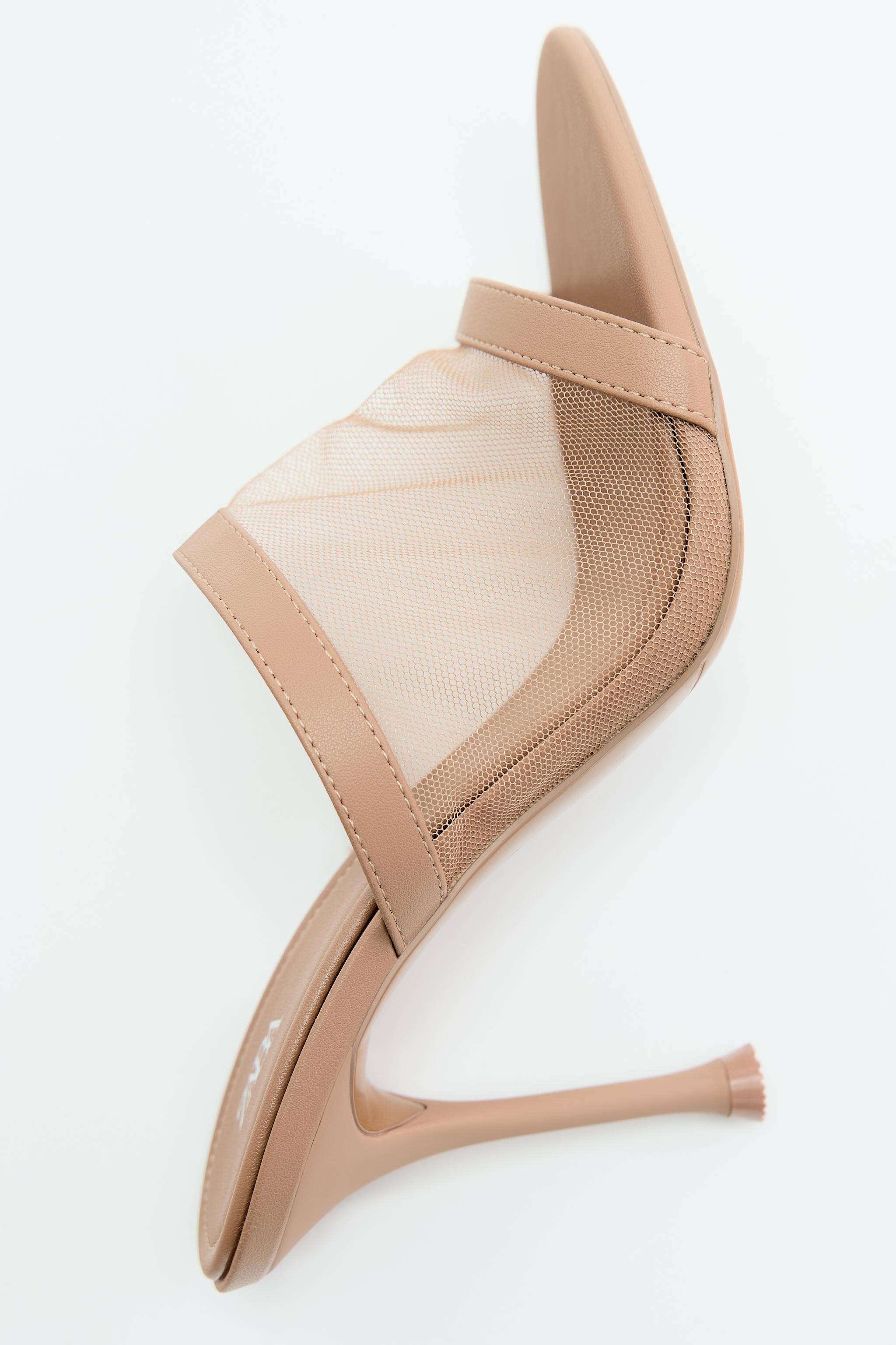 Zara 2024 mesh mules