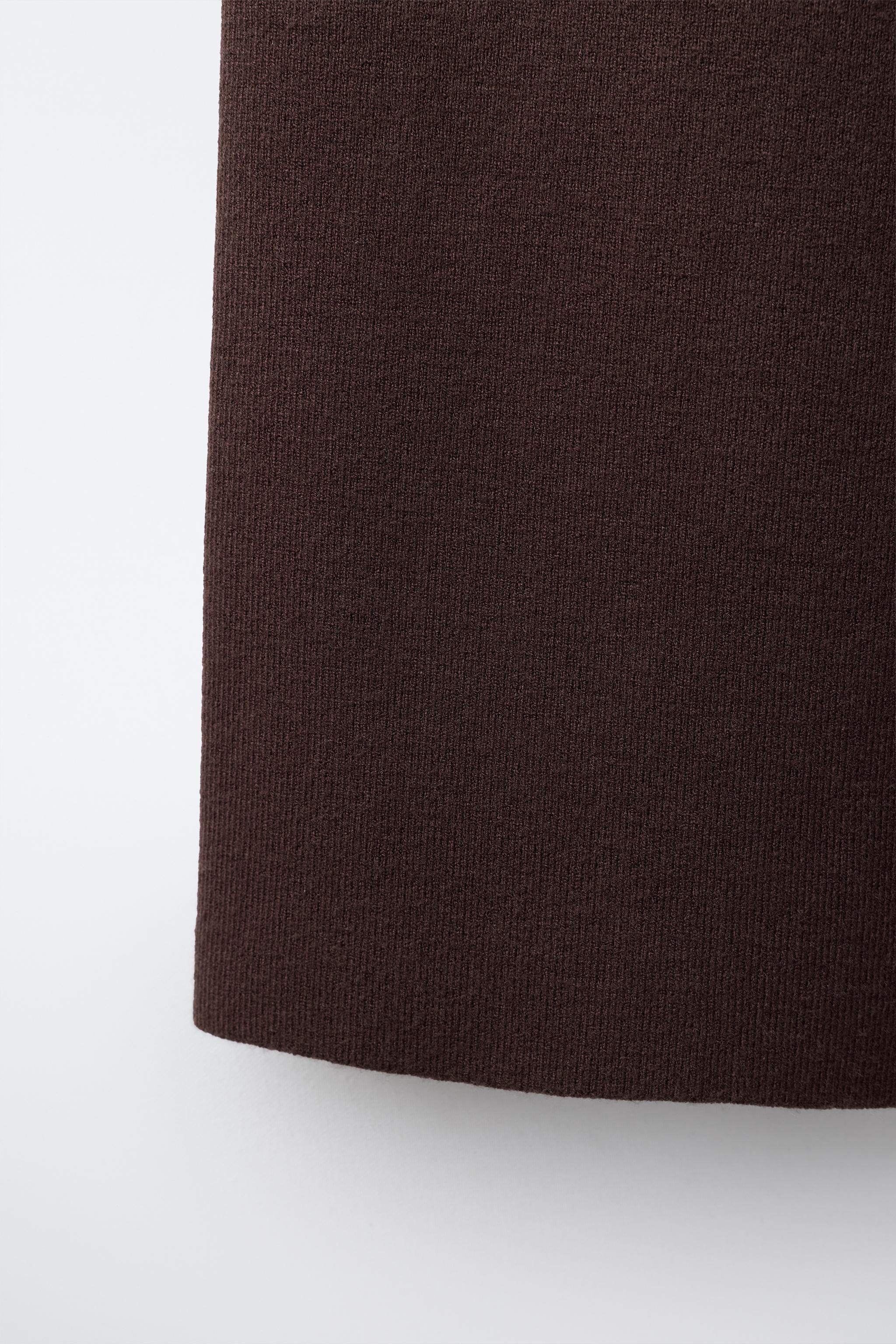 Детские брюки Zara WIDE-LEG KNIT PANTS — фото 5