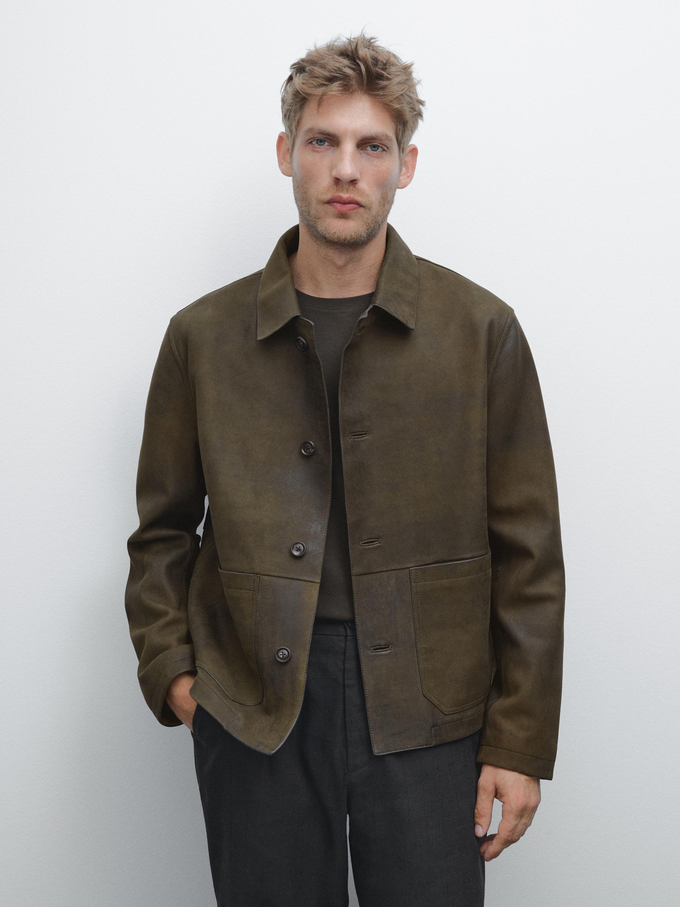 Leather Massimo Dutti Man | ZARA United States