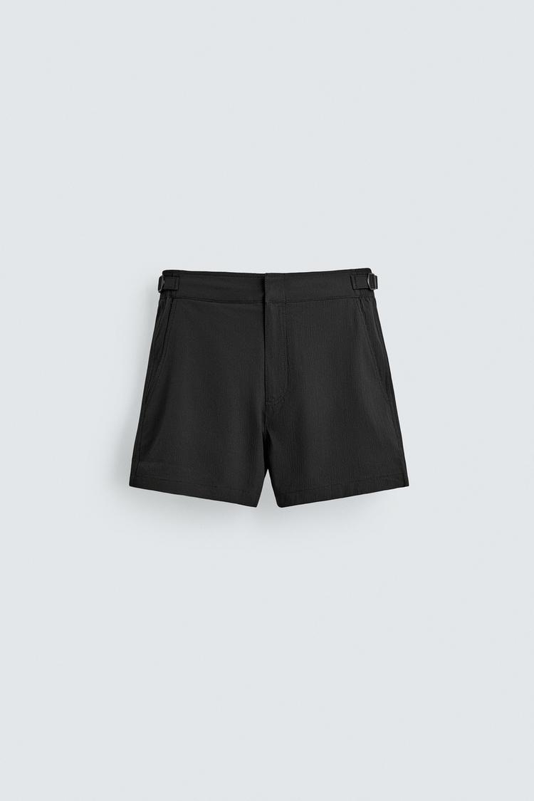 ZARA MID-STRUCTURE SWIMMING TRUNKS
