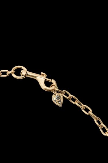 CINTURÓN METÁLICO ROMBOS - Dorado de Zara