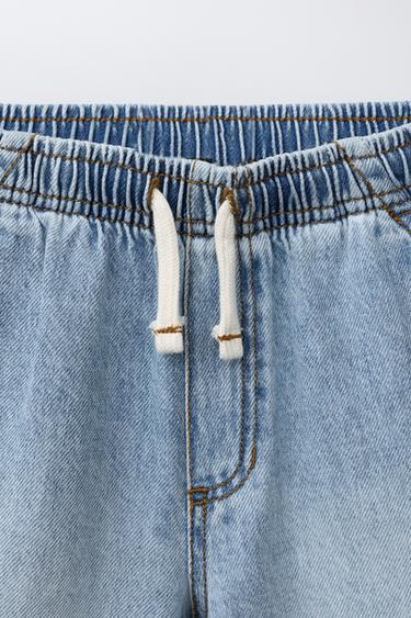 LOOSE-FIT DENIM BERMUDA SHORTS - Blue by Zara - Image 2