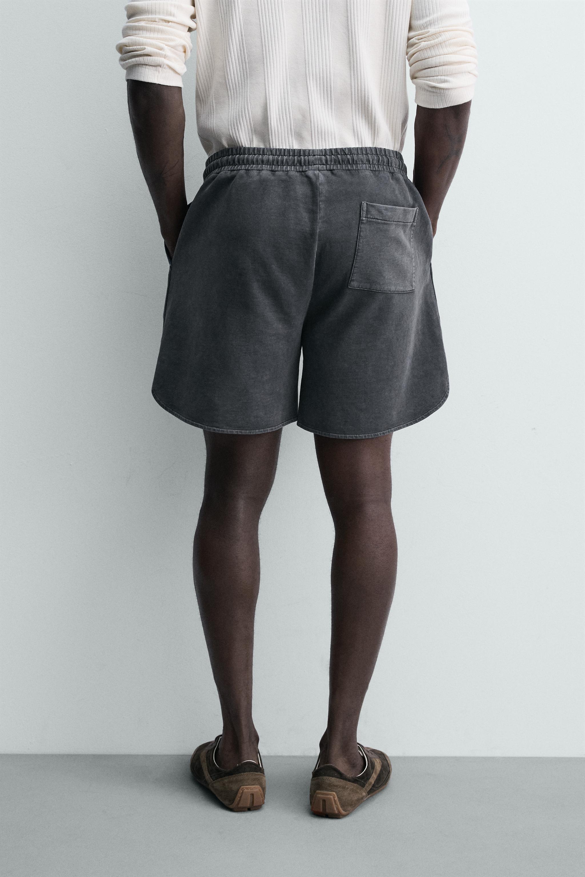 WASHED JOGGER SHORTS