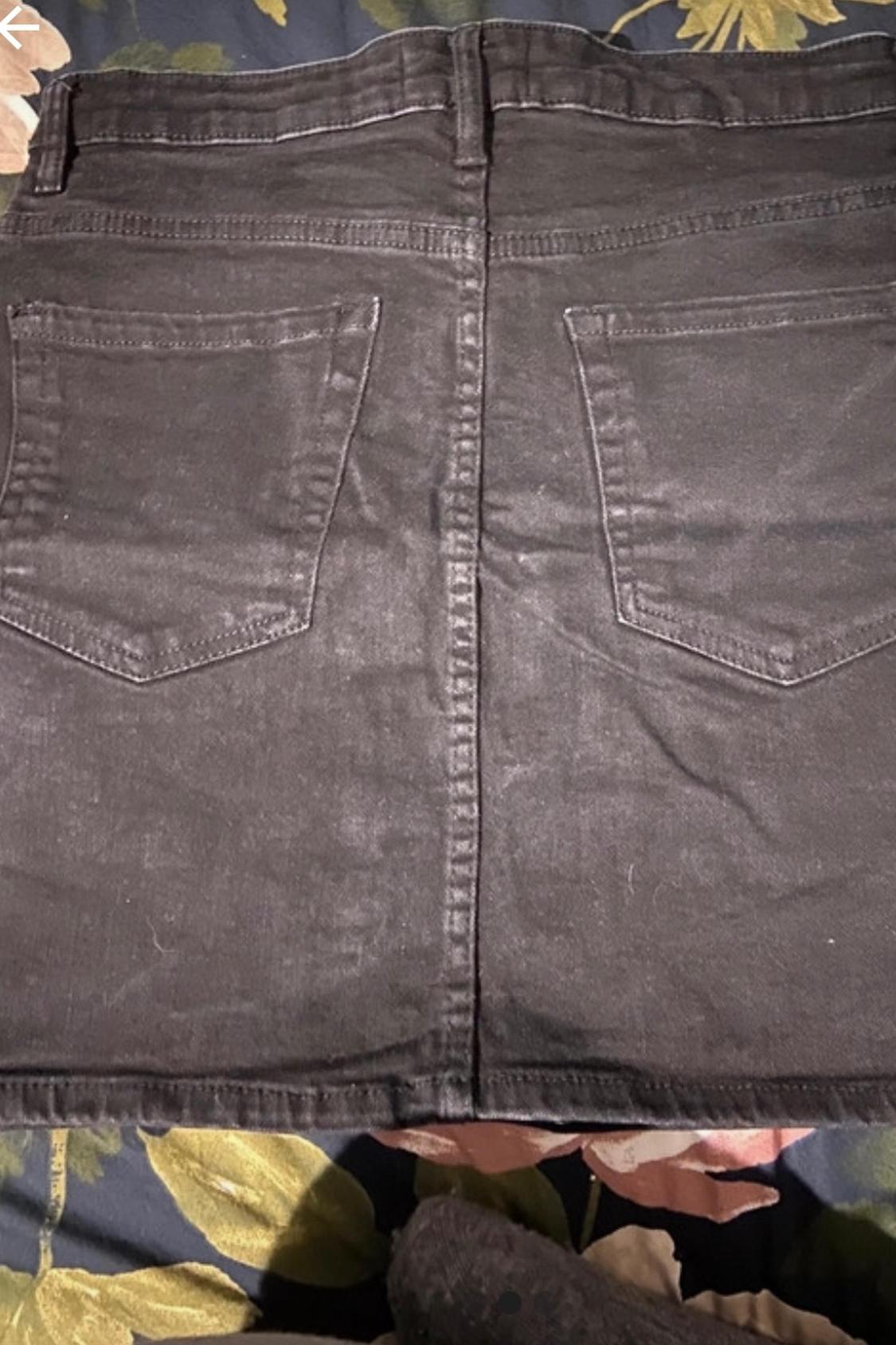 DENIM MINI SKIRT - Image 2