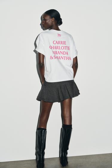 T-SHIRT SEX & THE CITY™ - Blanc de Zara - Image 3