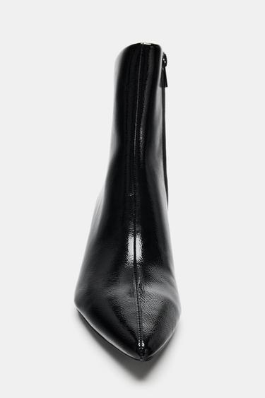 BOTTINES À TALONS KITTEN HEEL - Noir de Zara - Image 4