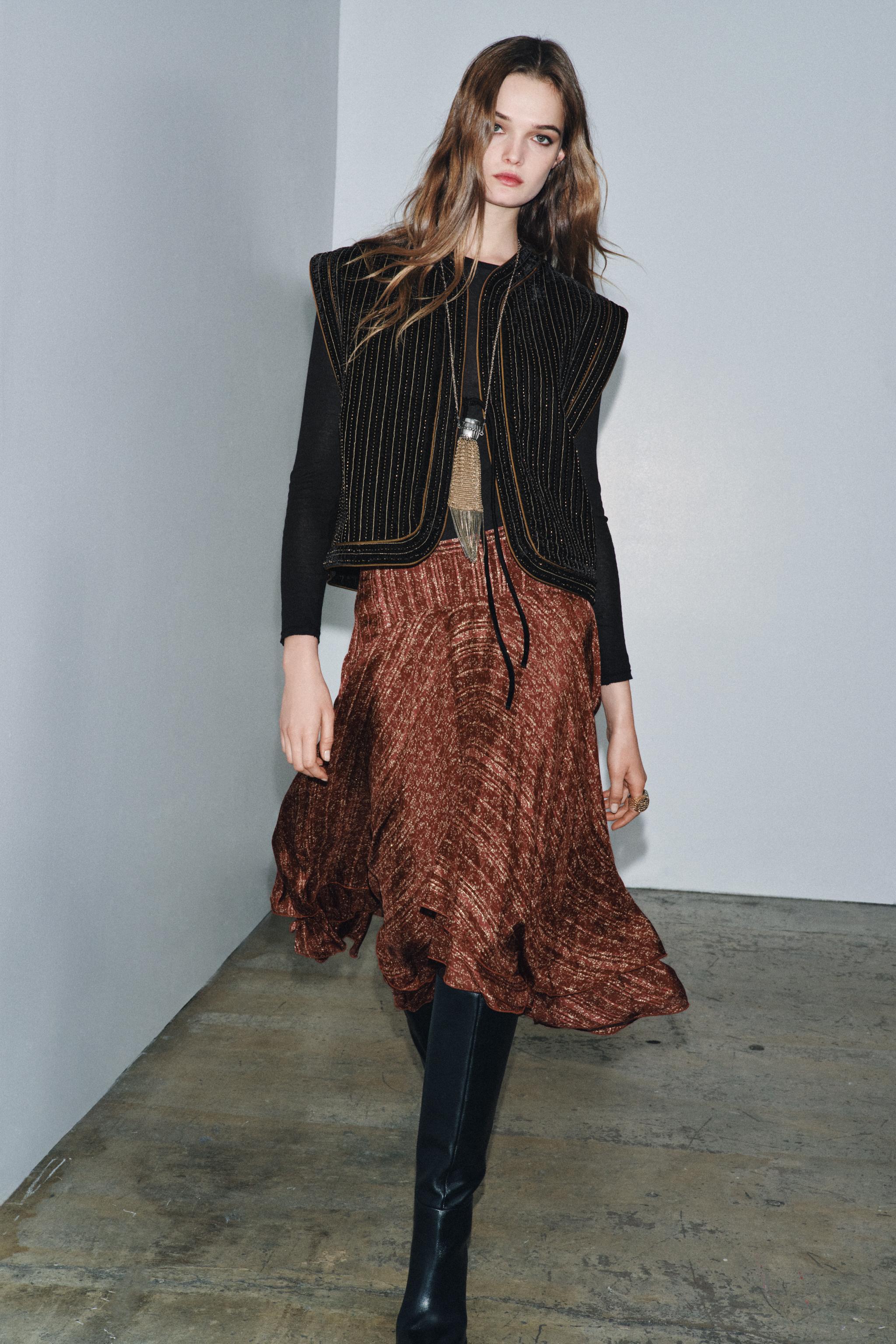 ZW COLLECTION LIMITED EDITION VELVET PUFFER VEST