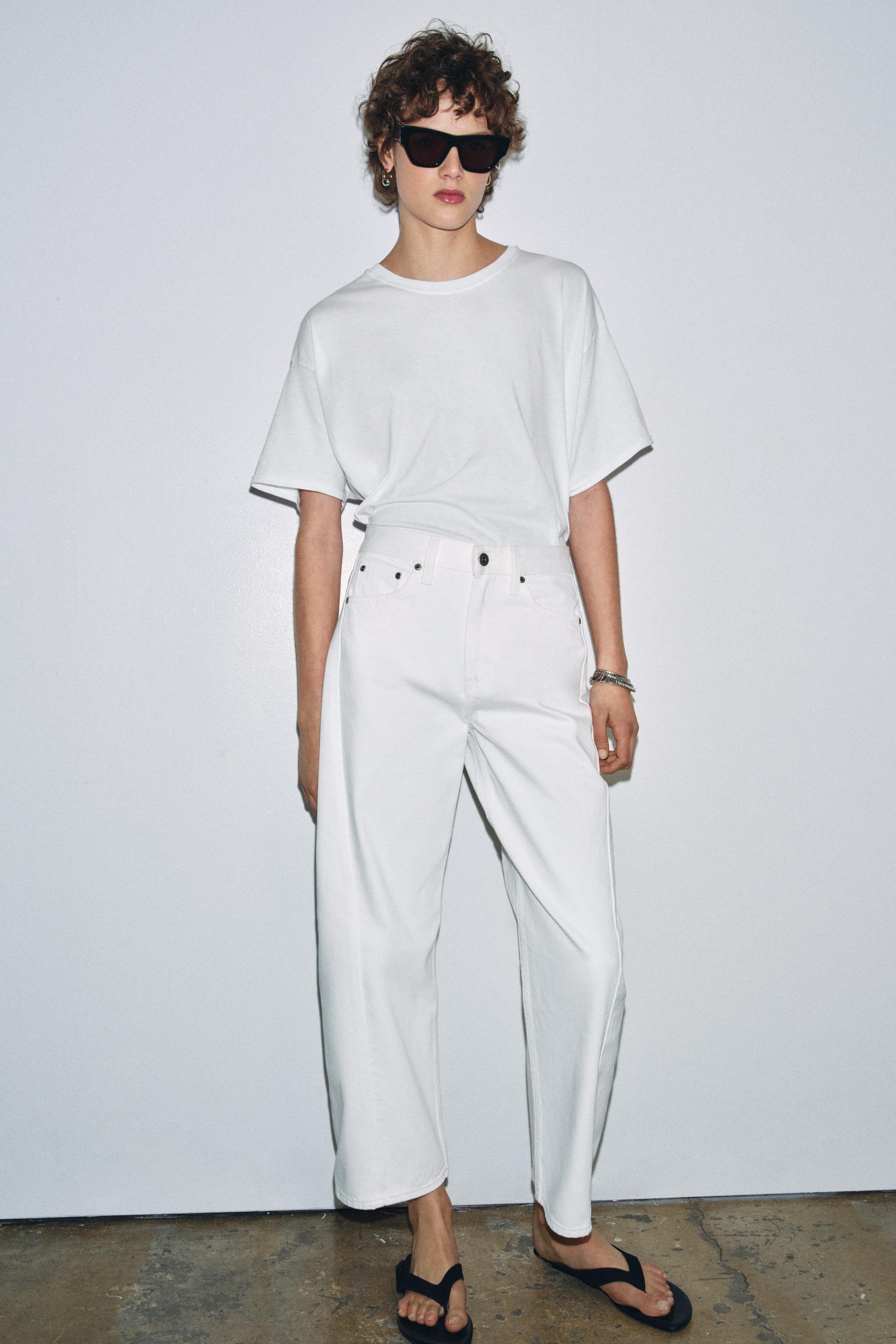 ZW COLLECTION MID-RISE RELAXED ANKLE JEANS