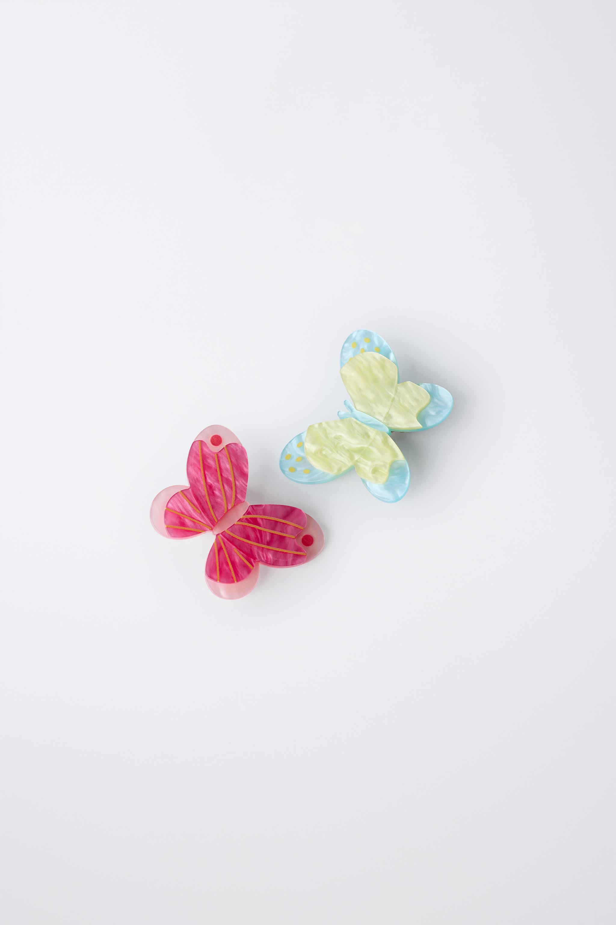 LOT DE DEUX PINCES PAPILLON