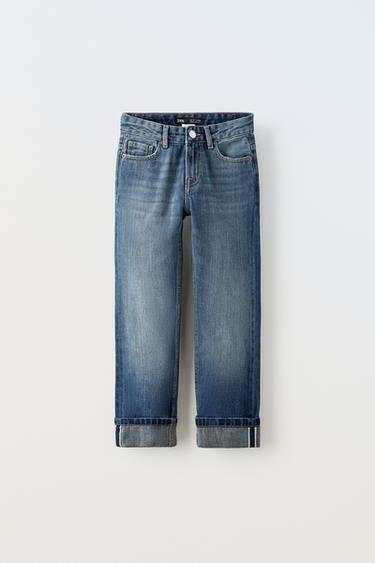 ДЖИНСЫ STRAIGHT TRUE NEUTRALS — СИНИЙ от Zara — изображение 0