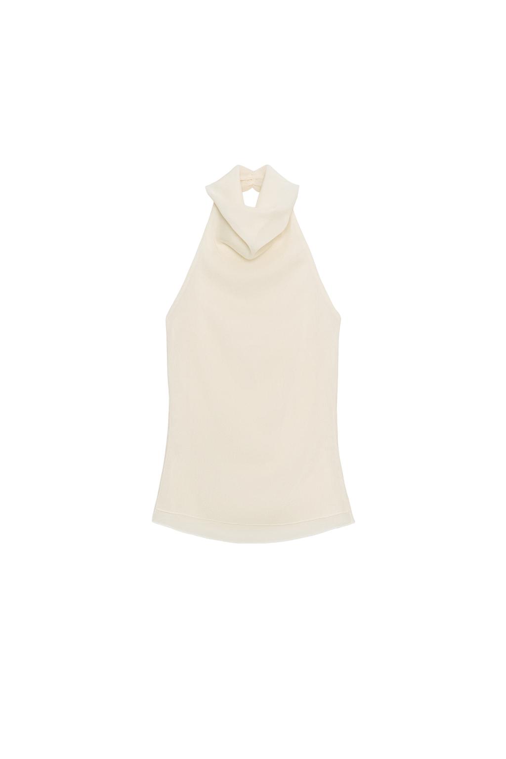 FLOWY HALTER TOP - image 3