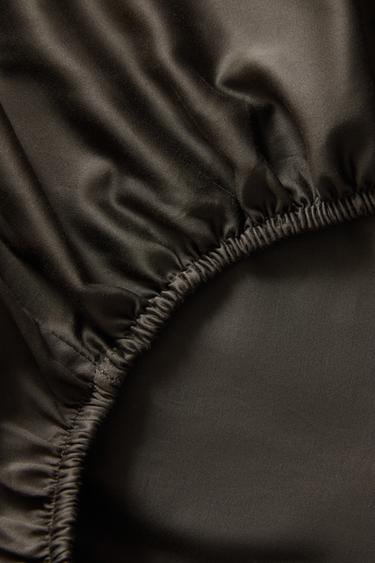 DRAP-HOUSSE SATIN | 40 CM DE HAUT (300 FILS) - Cendré de Zara - Image 3