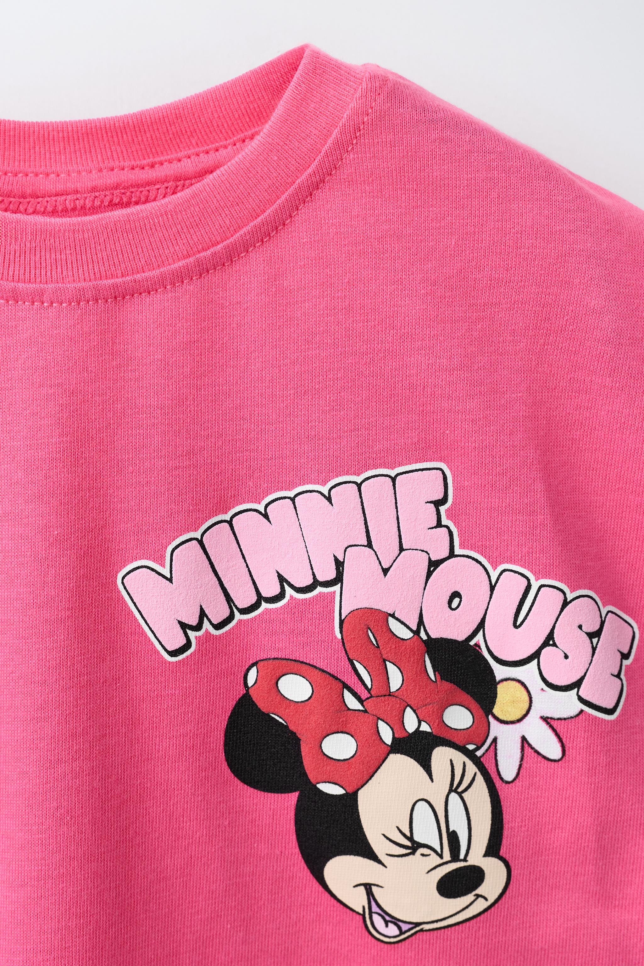ENSEMBLE T-SHIRT ET BERMUDA MINNIE MOUSE © DISNEY