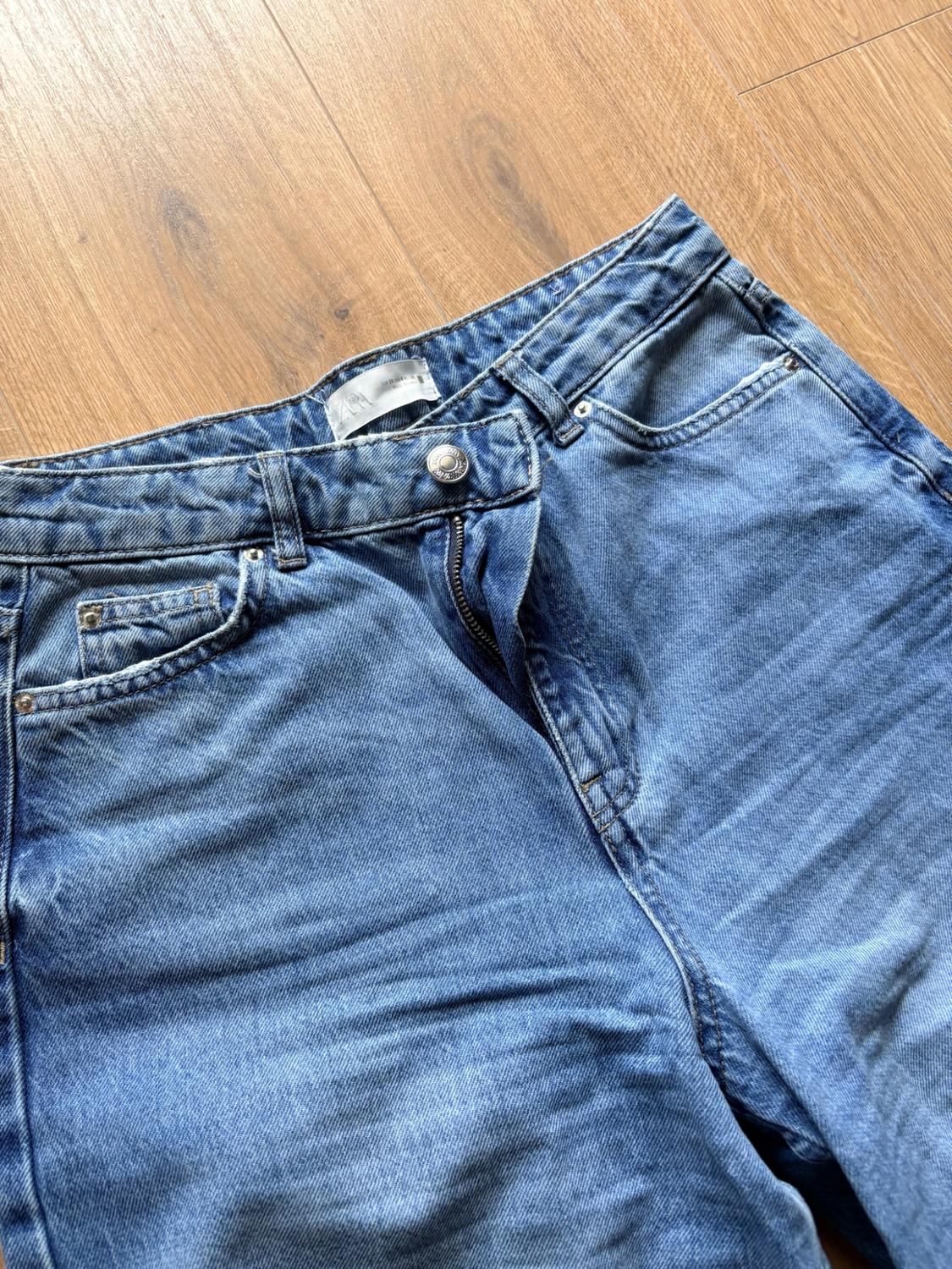Z1975 HIGH-WAIST WIDE-LEG FULL-LENGTH JEANS WITH BELT - Image 2