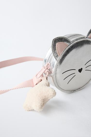 KITTEN CROSSBODY BAG - Silver by Zara - Image 2