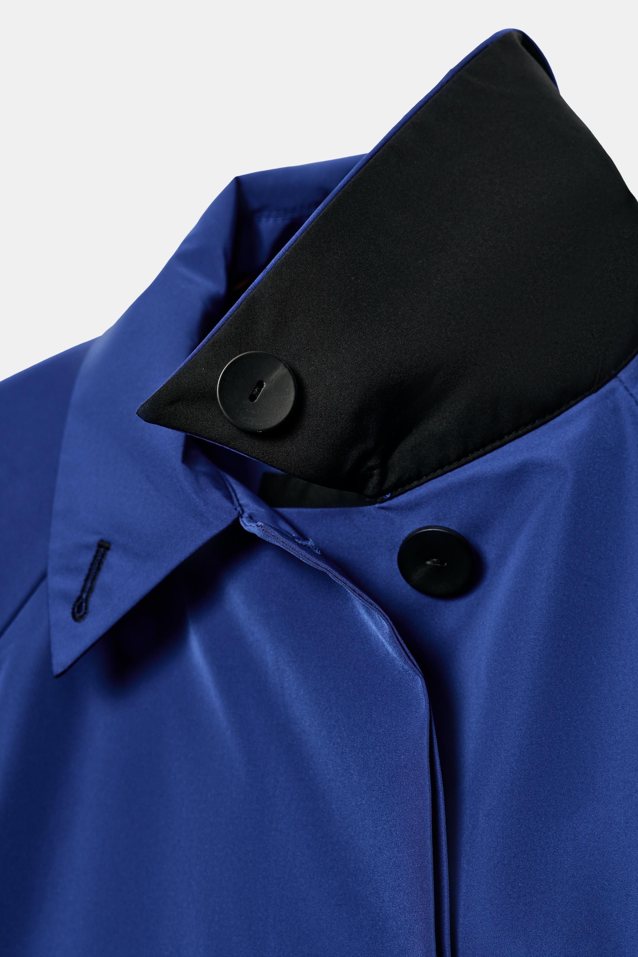 ZW COLLECTION MIDI NYLON TRENCH COAT