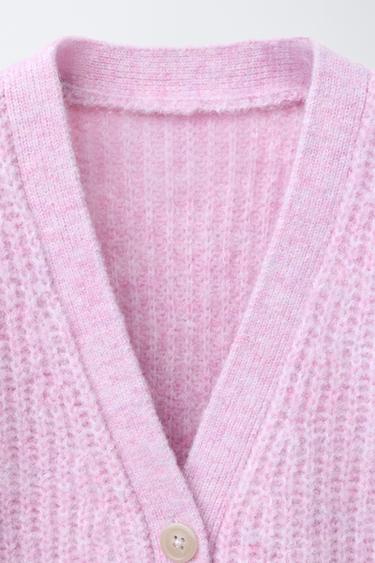 SPARKLY BOW CARDIGAN - Pink by Zara - Image 3