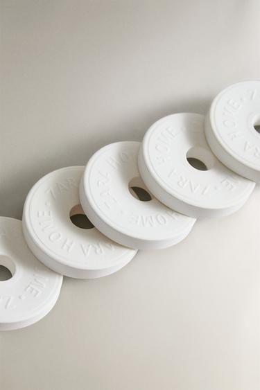 WHITE POWDERY SCENTED CERAMIC PACK (PACK OF 6) — Various 2