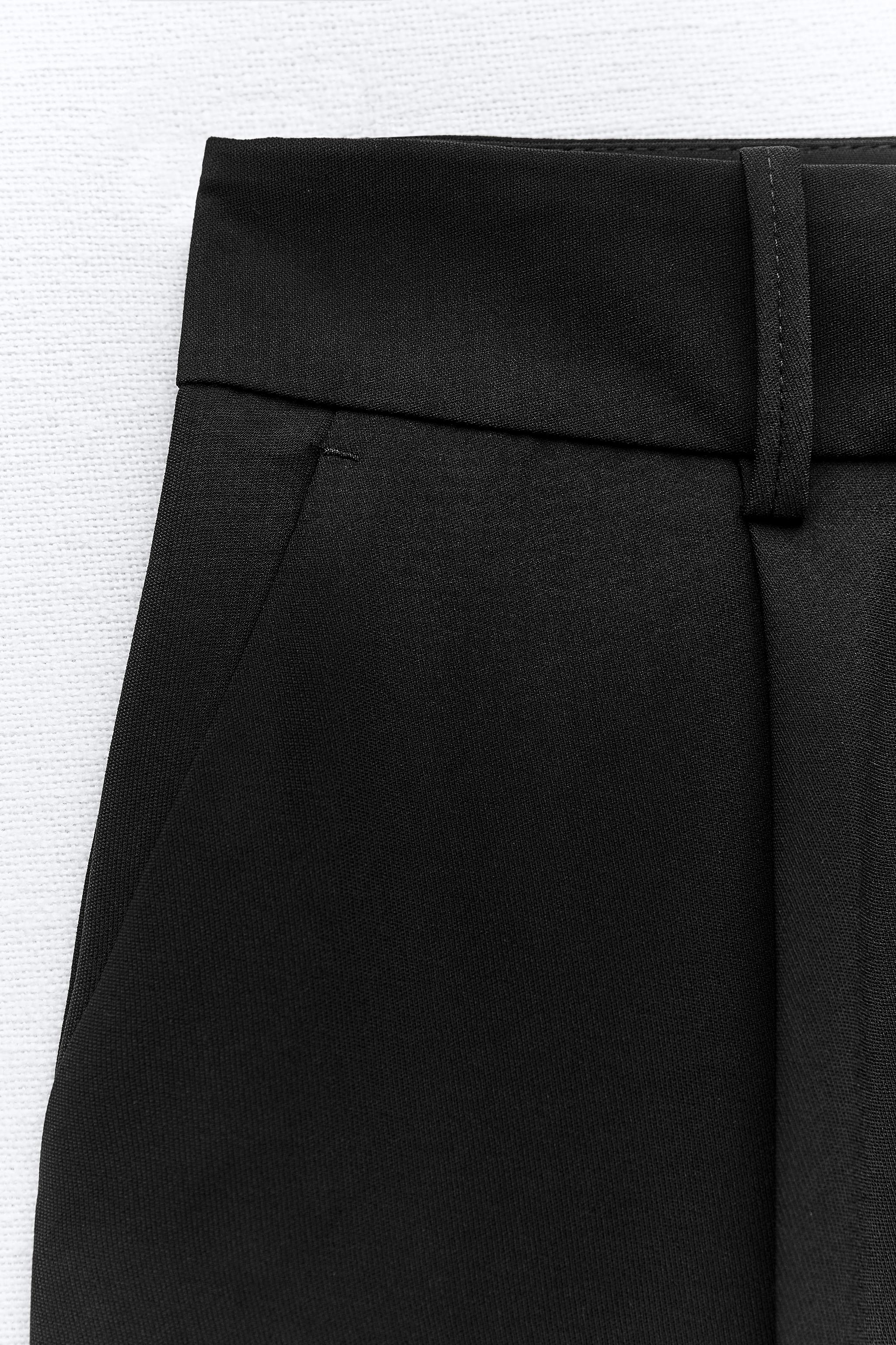 WIDE LEG PANTS WITH DARTS - Black | ZARA United States