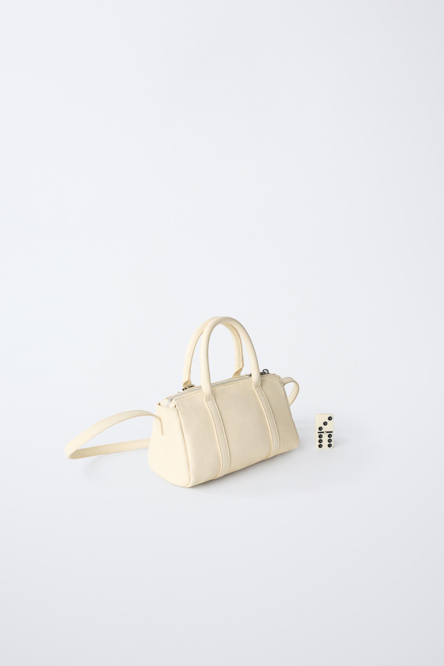 Детская сумка Zara Charm Crossbody, цвет: Ванильный жёлтый — фото 6