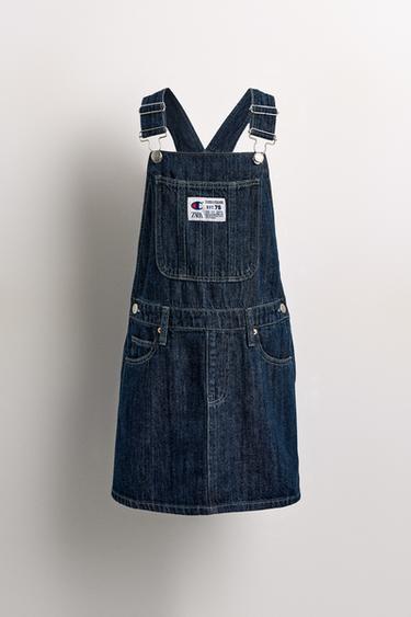 PICHI DENIM ETIQUETA CHAMPION ® X ZARA - Azul de Zara