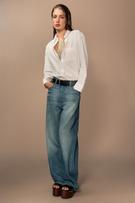 DOUBLE PLEAT TROUSERS