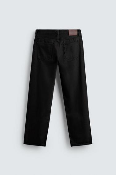 JEAN COUPE DROITE - Noir de Zara - Image 7