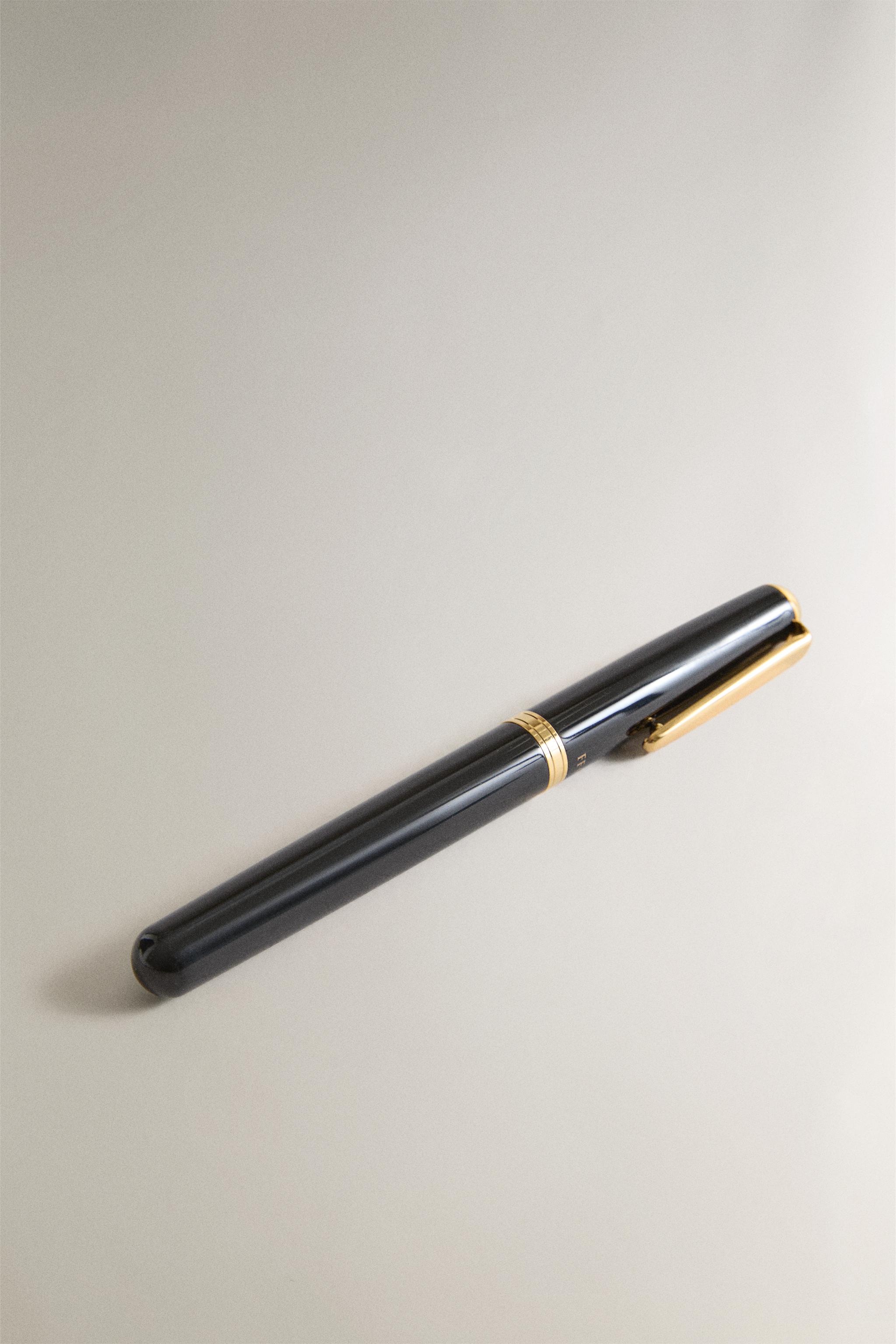 OHTO ALUMINUM AND BRASS FOUNTAIN PEN