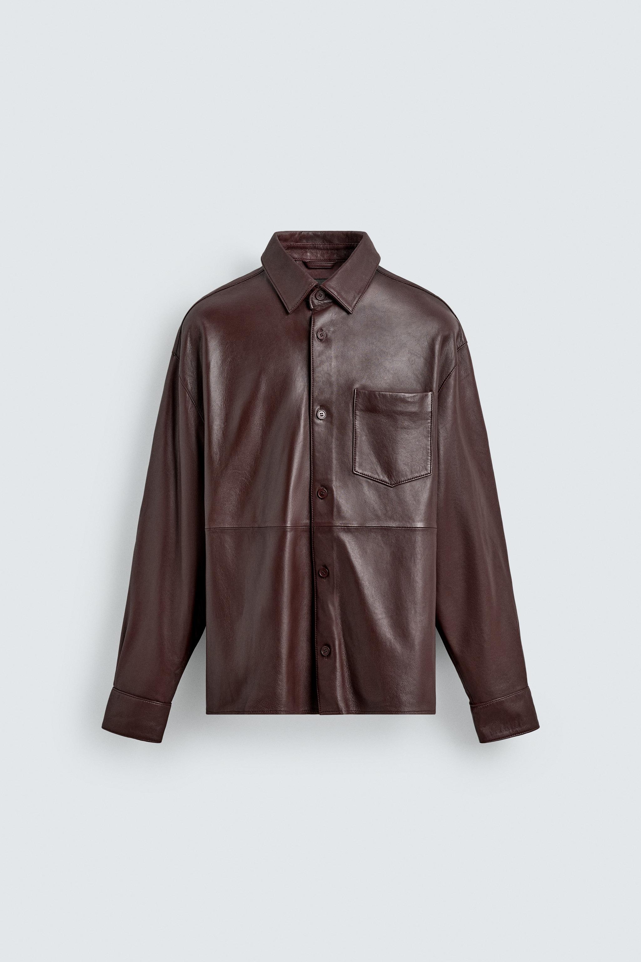 SURCHEMISE EN CUIR