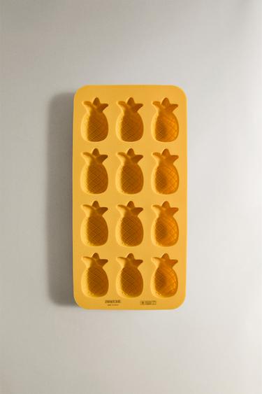BAC À GLAÇONS SILICONE 12 POMMES DE PIN - Jaune moyen de Zara - Image 1
