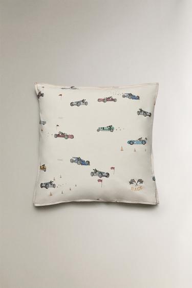 CHILDREN'S RACER DOG PILLOWCASE - Multicoloured by Zara - Image 2
