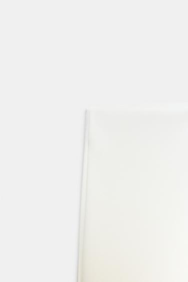 PANTALON FLARE STRETCH - Blanc cassé de Zara - Image 6