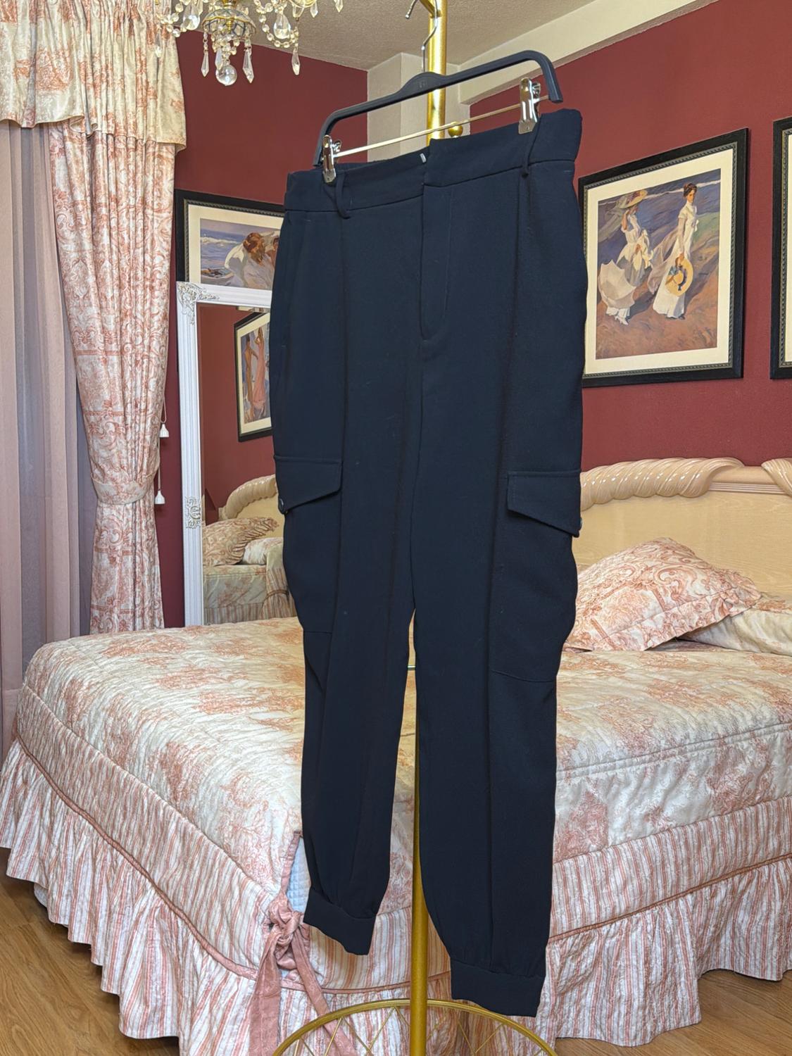 BELTED CARGO TROUSERS - Image 2
