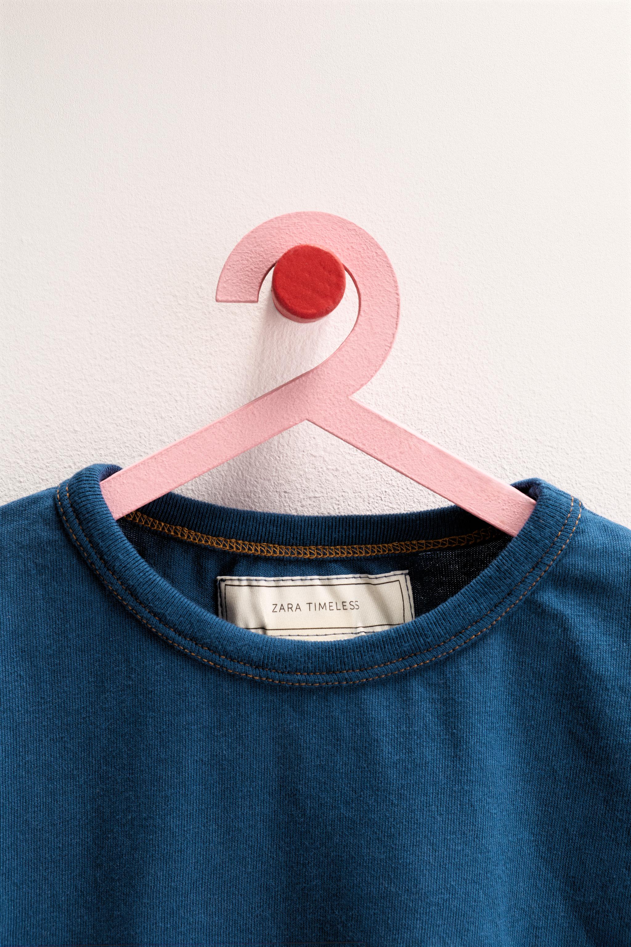 ZARA TIMELESS - PLAIN COTTON T-SHIRT