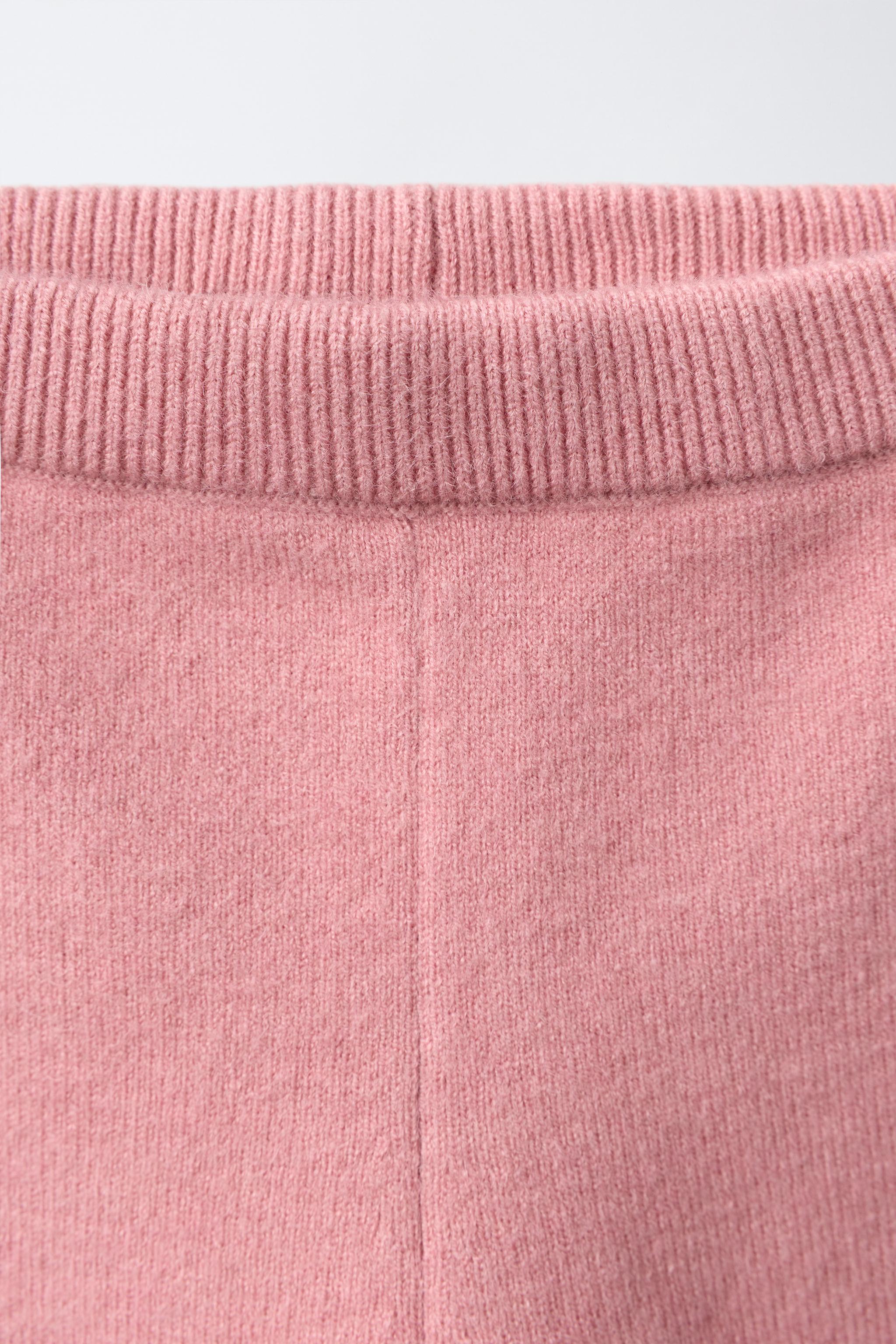LEGGING EN MAILLE À VOLANTS