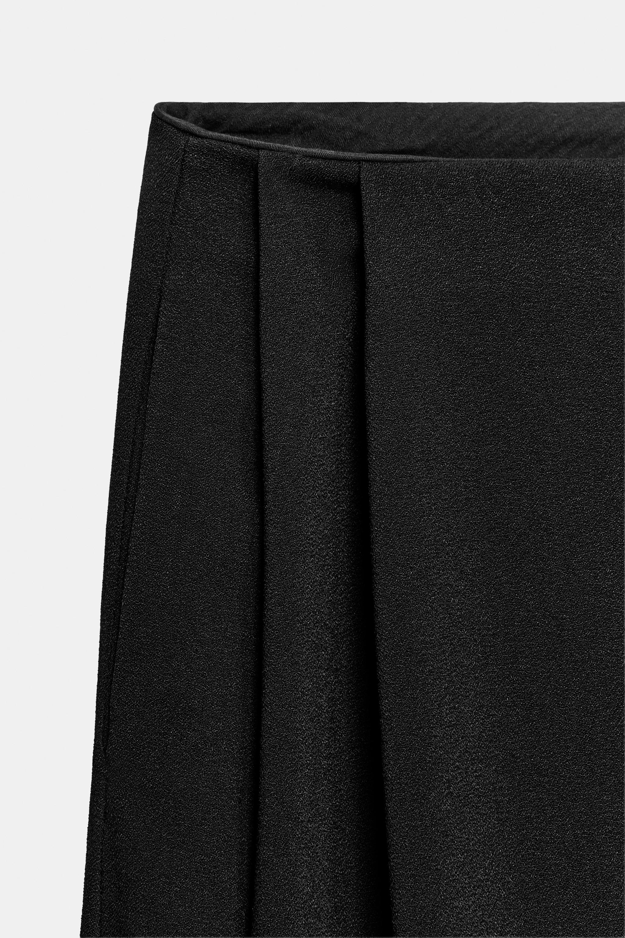 ZW COLLECTION GENİŞ PAÇA PENSLİ PANTOLON - Görsel 6