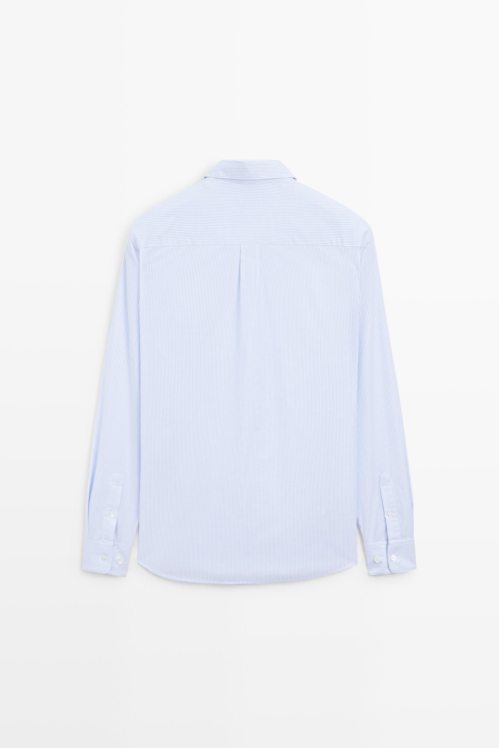 Chemise regular fit milleraies
