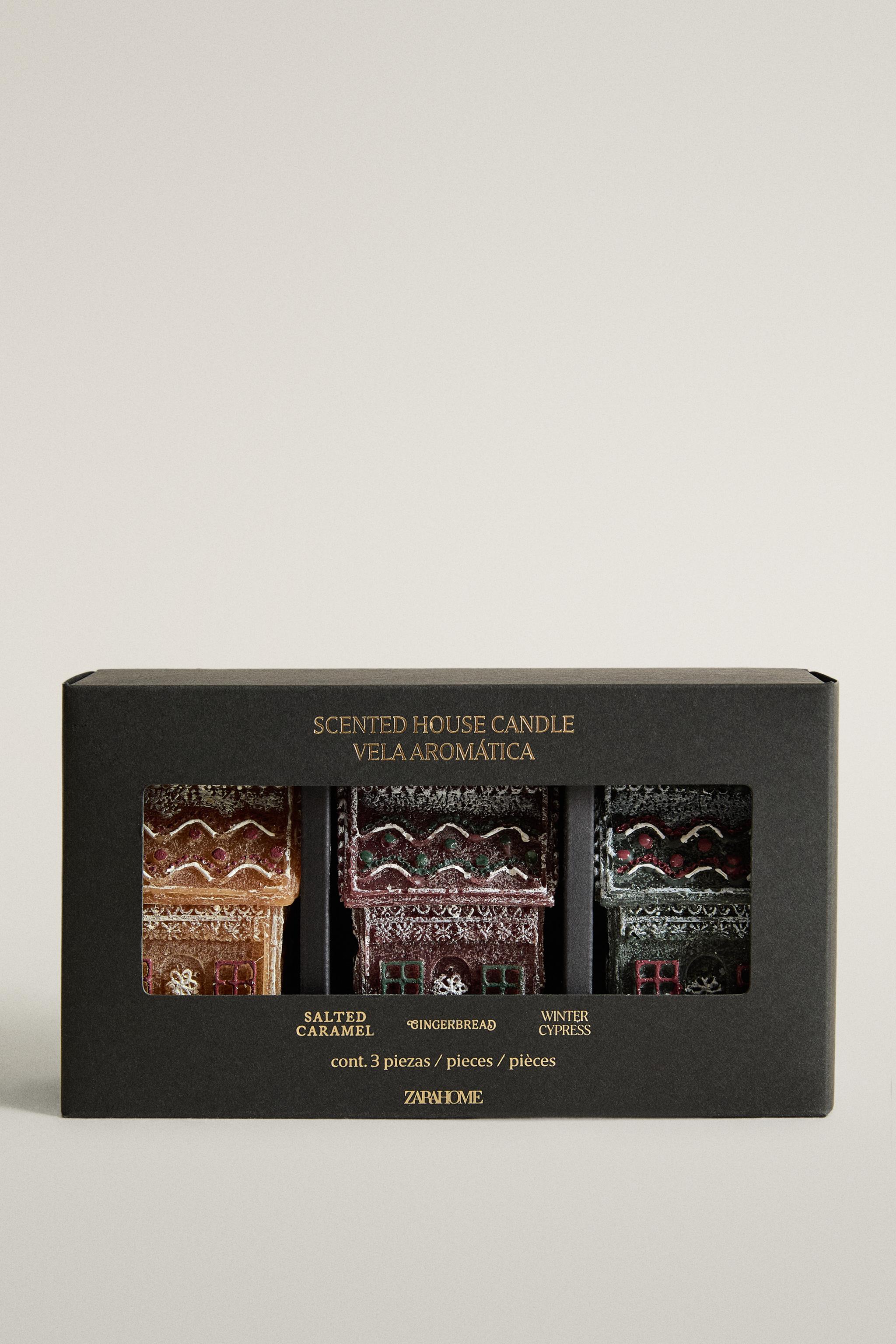 HOUSE SCENTED CANDLES PACK (PACK OF 3)