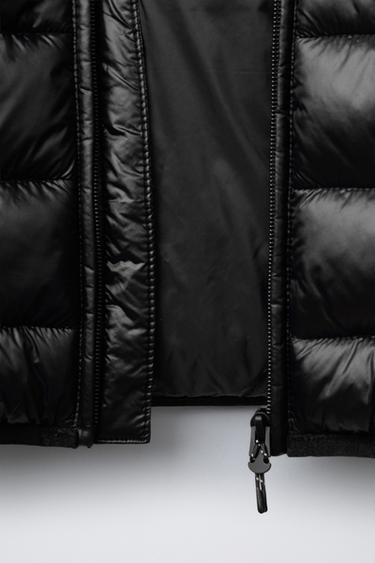 ULTRALIGHT TEXT JACKET - Black by Zara - Image 7
