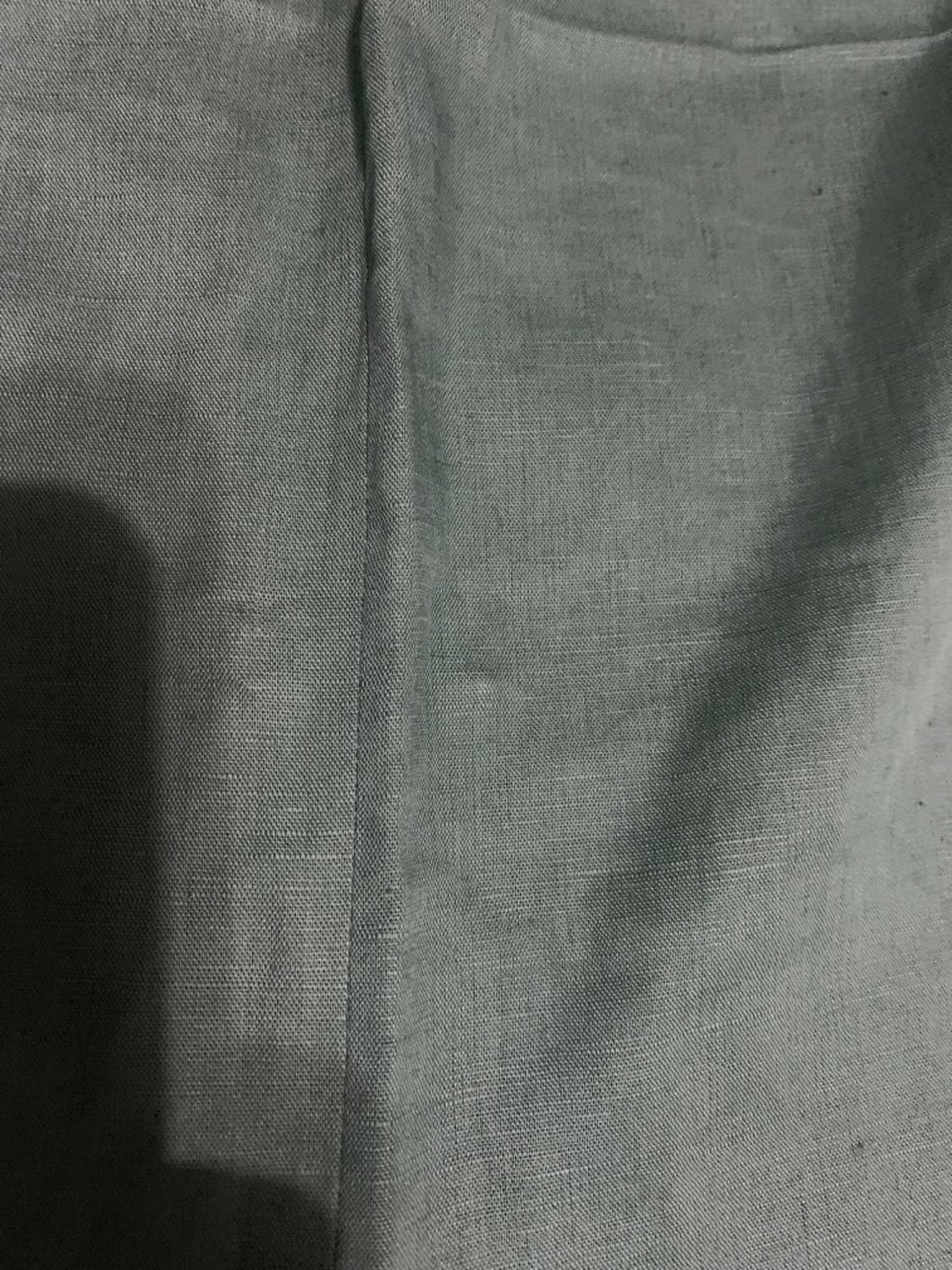 STRAPLESS LINEN-BLEND DRESS - Image 3