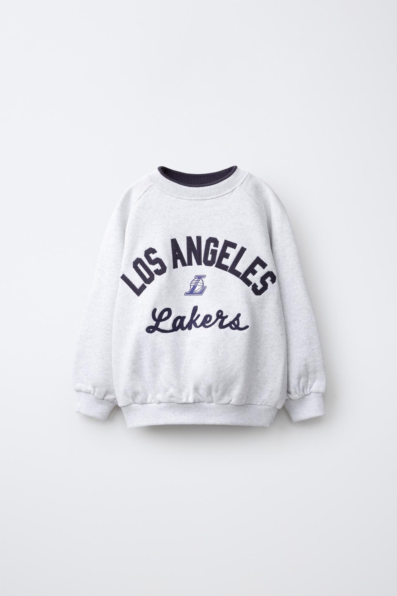 ТОЛСТОВКА С ВЫШИВКОЙ NBA — LOS ANGELES LAKERS