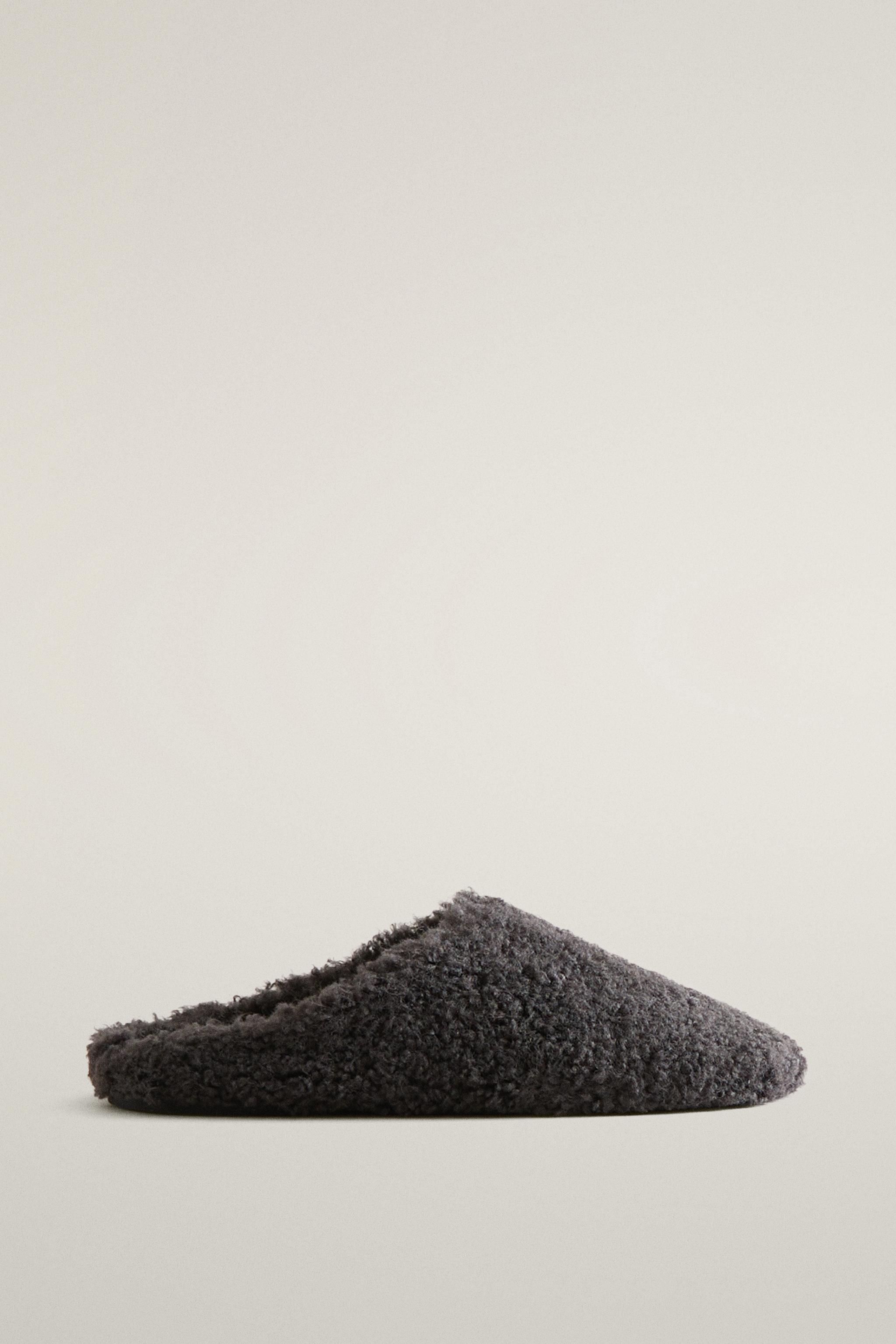 MULES EFFET PEAU DE MOUTON