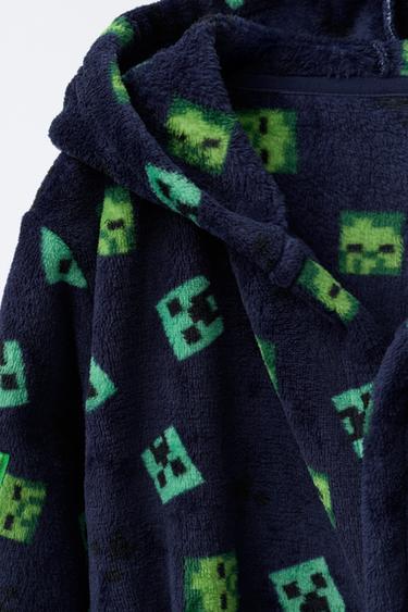 AGES 3-14 / MINECRAFT © MOJANG AB. ™ FLEECE ROBE - Blue by Zara - Image 2