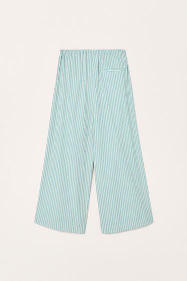JUPE-CULOTTE À RAYURES LIMITED EDITION - rayures de Zara - Image 4