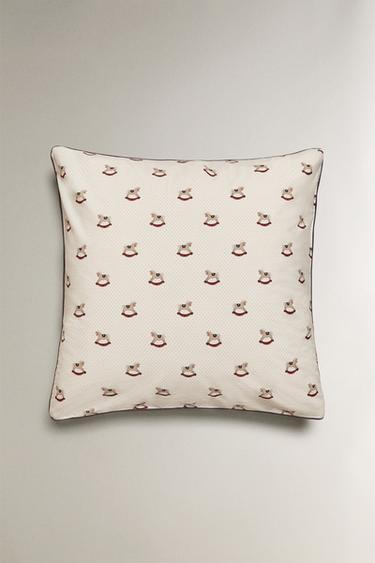 TAIE D’OREILLER ENFANT CHEVAL DE NOËL - Multicolore de Zara - Image 1