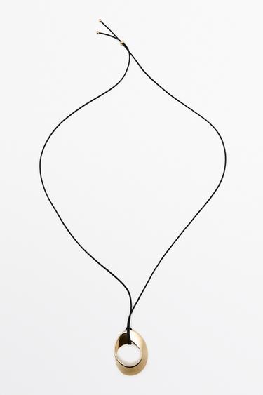 Collar aro twist - Dorado de Zara - Imagen 0